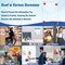 12 Pack Acrylic Sign Holder 8.5 x 11, Clear Plastic Wall Sign Holder with Adhesive Tape Wall Mount Display Stand Paper Holder for Menu, Office, Home, Store, Restaurant No Drilling Needed